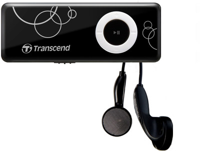 

Transcend MP300 4 GB MP3 Player(Black)