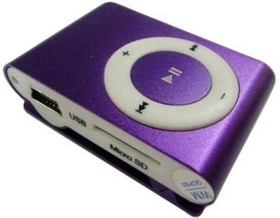 

Wonder World ™ Surround Sound™ ZooM-999 Portable Shuffle 8GB Clip On Mini 16 GB MP3 Player(Multicolor, 1.82 Display)