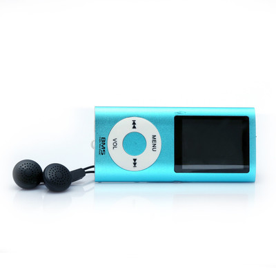 

BMS Nano Multimedia FM Support 023 8 GB MP3 Player(Blue, 1 Display)