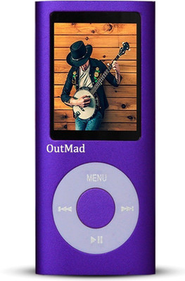 

OutMad Smp_011 16 GB MP4 Player(Purple, 1 Display)
