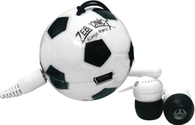 

Zebronics Football MP3 Player(Black)