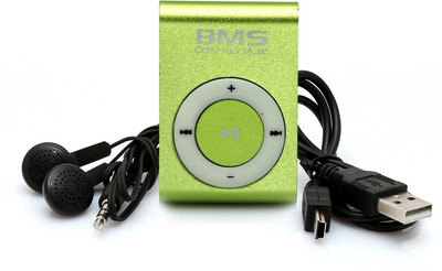 

BMS Edge With Micro SD Card of 06 16 GB MP3 Player(Green, 0 Display)