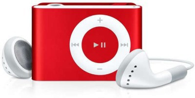 

PTCMart HQ Metallic Body Shuffle Design MP3 Player(Red, 0 Display)