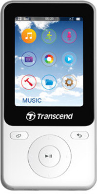 

Transcend MP710 TS8GMP710W MP3 Player(White, 2 inch Display)