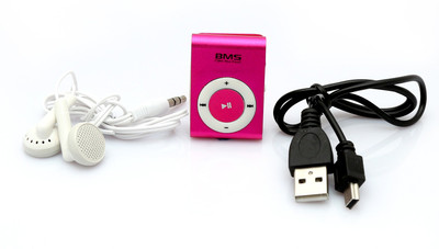 

BMS Edge With Micro SD Card Of 08 64 GB MP3 Player(Pink, 0 Display)