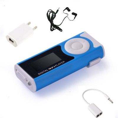 

AFED Combo mp3,spilter,earphone & wall charger MP3 Player(Multicolor, 2.0 Display)