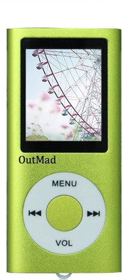 

OutMad Smp_009 8 GB MP4 Player(Green, 1 Display)