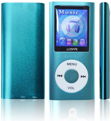 

Wonder World ™ Digi-Voice™ ZX-666 16GB Digital MP4 GENERATION-4th MUSIC MEDIA LCD SCREEN MOVIE VIDEO 1.8 inch Screen 4 GB MP3 Player(Blue, 1.82 Display)