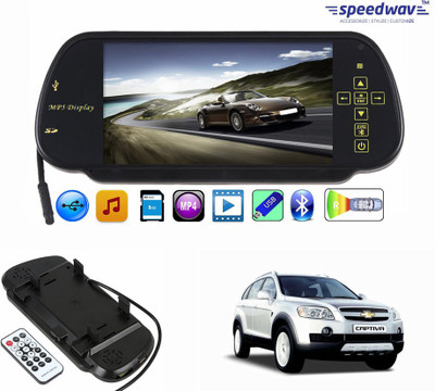 

Speedwav 1 7 inch Rear View Mirror Screen, 1 Bluetooth,USB,SDCard-ChevroletCaptiva Combo