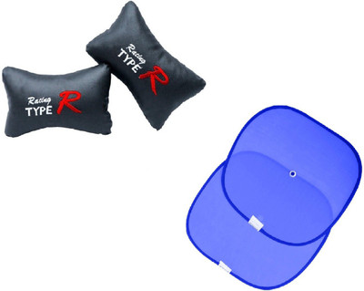 

Auto Car Winner 1 Pair of Car Cushion, Car Sun shades(set of 4) Combo