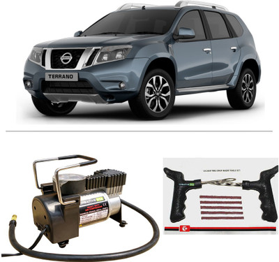 

Creative Via AutoCut-OFF Premium Metal Air Compressor With Tyre Punture Repair Kit For Nissan Terrano Combo