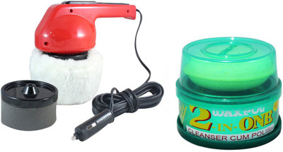 

Coido 1 6003 Car Polisher, 1 Waxpol 2 in 1 Cleaner Cum Polish 250g Combo
