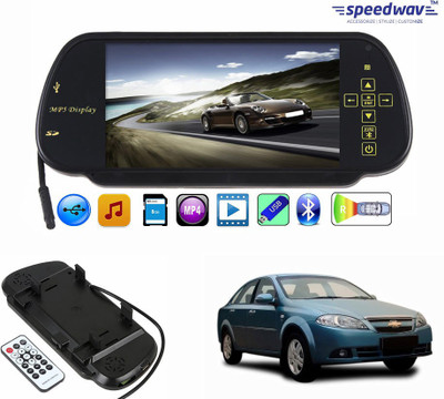 

Speedwav 1 7 inch Rear View Mirror Screen, 1 Bluetooth,USB,SDCard-ChevroletOptraMagnum Combo