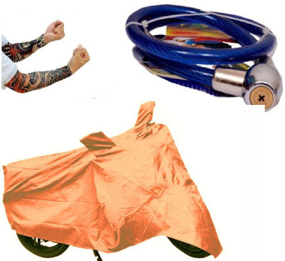 

Bull Rider 1 Bike Cover & 1 Pair of Sun Protect Arm Sleeves & 1 Helmet Lock Combo