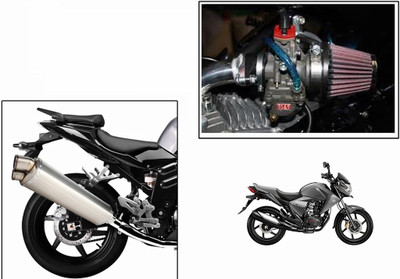

Speedwav 1 Two End Exhaust, 1 HP Bike Air Filter 42mm-Honda CB Dazzler Combo