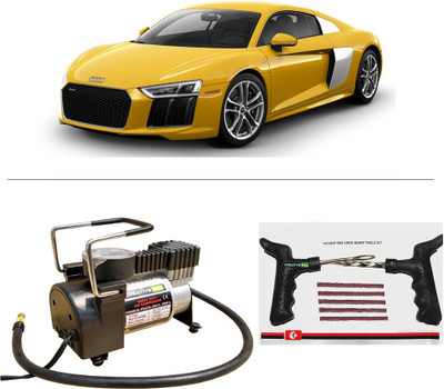 

Creative Via AutoCut-OFF Premium Metal Air Compressor With Tyre Punture Repair Kit For Audi R8 Combo
