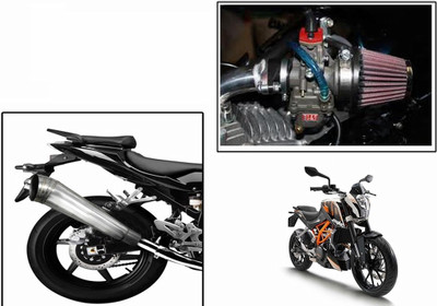 

Speedwav 1 Bigul Bike Exhaust, 1 HP Bike Air Filter 42mm-KTM Duke 390 Combo