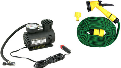 

Speedwav 1 Pressure Washing Water Spray Gun 10 meters, 1 ElectronicTyreInflator Combo