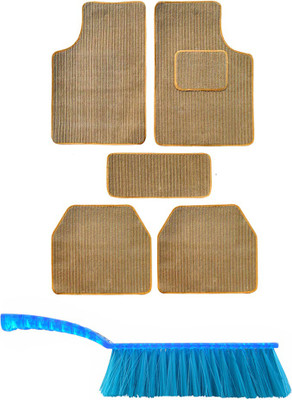

AdroitZ Exclusive Carpet Brush With Car Mat Beige for Chevrolet Spark Combo