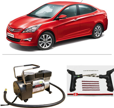 

Creative Via AutoCut-OFF Premium Metal Air Compressor With Tyre Punture Repair Kit For Hyundai Verna Transform Combo