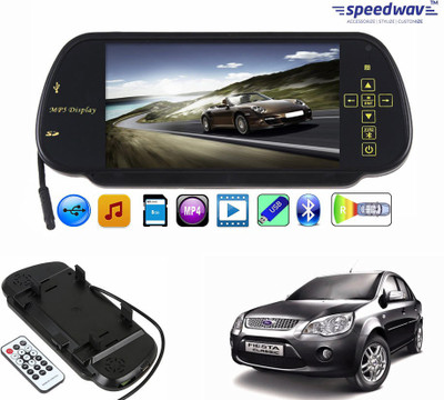 Speedwav 1 7" Rear View Mirror Screen, 1 Bluetooth,USB,SDCard-FordFiestaClassic Combo