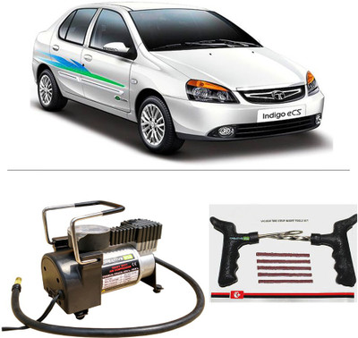 

Creative Via AutoCut-OFF Premium Metal Air Compressor With Tyre Punture Repair Kit For Tata ECS Combo