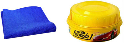 

Formula 1 1 Formula 1 Carnauba Car Wax Polish 230gm, 1 Speedwav Microfiber Cloth Combo