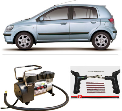 

Creative Via AutoCut-OFF Premium Metal Air Compressor With Tyre Punture Repair Kit For Hyundai Getz Combo