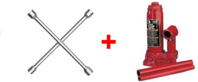 

OEM 1 4 Way Spanner, 1 2 Ton Hydraulic Jack Combo