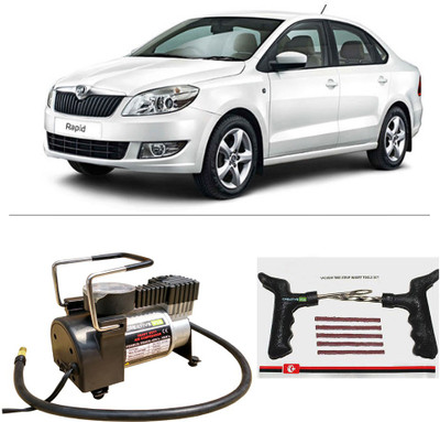 

Creative Via AutoCut-OFF Premium Metal Air Compressor With Tyre Punture Repair Kit For Skoda Rapid Combo