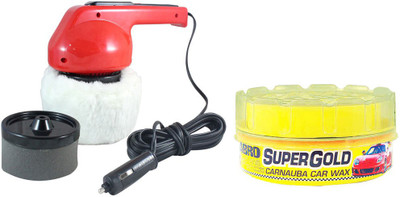 

Coido 1 6003 Car Polisher, 1 Abro Car/Bike Super Gold Wax Polish 60gm Combo