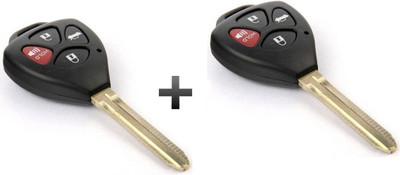 

W2W TOYOTA INNOVA FORTUNER KEYSHELL 2PCS Combo