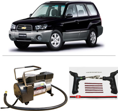

Creative Via AutoCut-OFF Premium Metal Air Compressor With Tyre Punture Repair Kit For Chevrolet Forester Combo