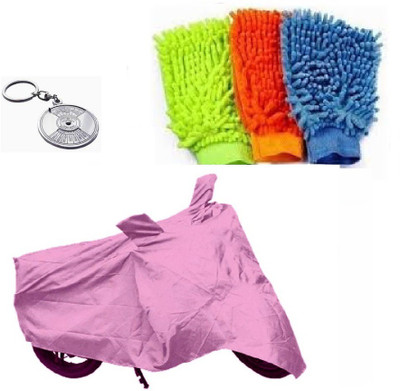 

Bull Rider 1 Bike Cover & 1 Beautiful Key Chain & 1 Microfiber Gloves Combo