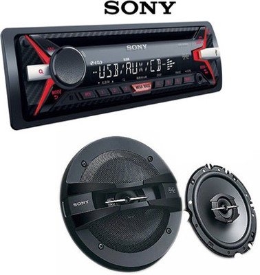 

Sony 1 Car Media Player, 1 Car Coaxial Speaker Combo