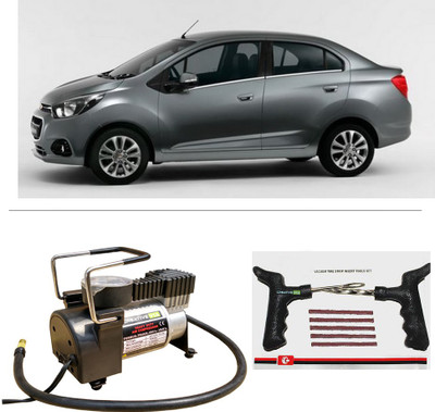 

Creative Via AutoCut-OFF Premium Metal Air Compressor With Tyre Punture Repair Kit For Chevrolet Essentia Combo