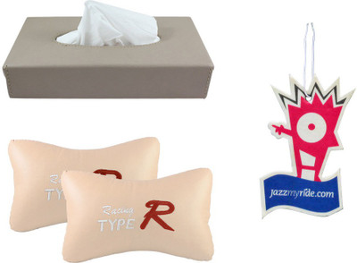 

Speedwav 1 Tissue Holder, 1 TypeR Pillow, 1 Jazzy Hanging Perfume Combo