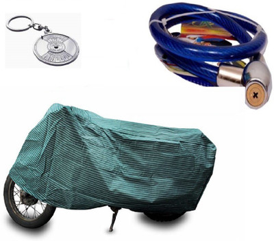 

Bull Rider 1 Bike Cover & 1 Beautiful Key Chain & 1 Helmet Safety Lock Combo
