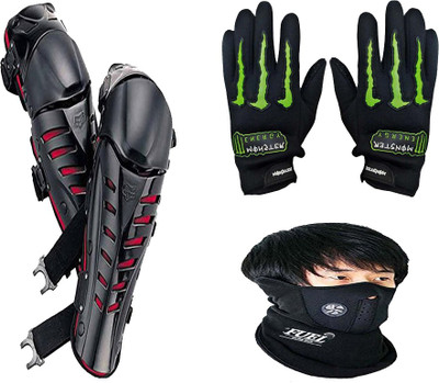 

Capeshoppers 2 Knee Guard, 2 GLOVES, 1 FACE MASK Combo