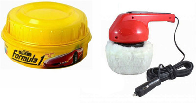 

Coido 1 Car Polisher, 1 Formula 1 Carnauba Wax Polish 230gm Combo