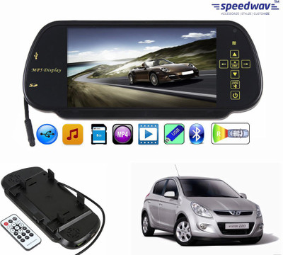 

Speedwav 1 7 inch Rear View Mirror Screen, 1 Bluetooth,USB,SDCard-Hyundaii20 Combo
