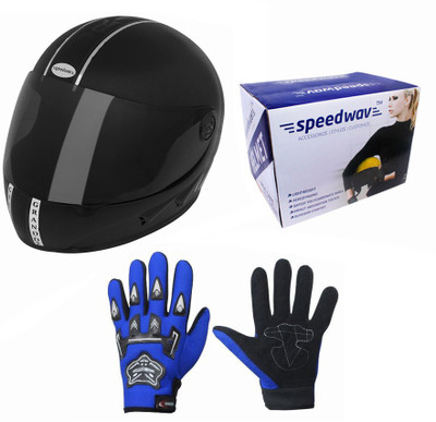 

Speedwav 1 Helmet, 1 Riding Gloves Combo