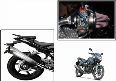 

Speedwav 1 Bigul Bike Exhaust, 1 HP Bike Air Filter 42mm-Suzuki GS 150R Combo