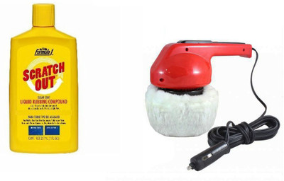 

Coido 1 Car Polisher, 1 Formula 1 Rubbing Compound 207ml Combo