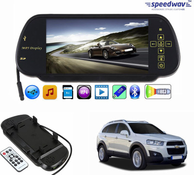 

Speedwav 1 7 inch Rear View Mirror Screen, 1 Bluetooth,USB,SDCard-ChevroletCaptiva Combo