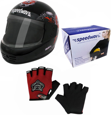 

Speedwav 1 Helmet, 1 Riding Gloves Combo