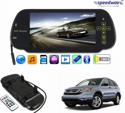 

Speedwav 1 7 inch Rear View Mirror Screen, 1 Bluetooth,USB,SDCard-HondaCR-VType1 Combo