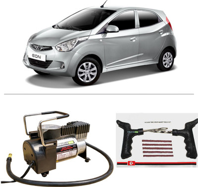 

Creative Via AutoCut-OFF Premium Metal Air Compressor With Tyre Punture Repair Kit For Hyundai Eon Combo