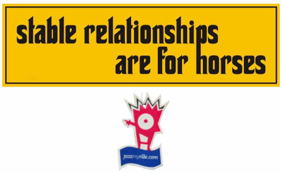 

Speedwav 1 Car Bumper Sticker-Stable Relationships, 1 Jazzy Hanging Perfume Combo