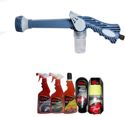 

Speedwav 1 Speedwav EZ 8in1 Car Pressure Washing Cannon & Shampoo Mixer, 1 3M Care Kit-Big Combo